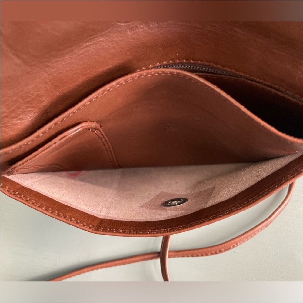 Rare Vintage LUBE Soft Italian Leather Bag - Picture 7 of 10